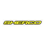 STICKER SHERCO 100mm WHITE