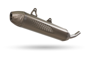 RACING SILENCER SLIP-ON AKRAPOVIC END SE 250/300 NOT HOMOLOGUATED US