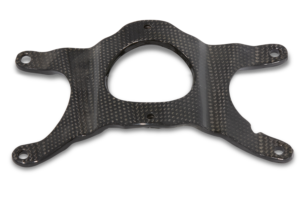 F/MUDGUARD HOLDER CARBON TECH