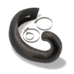 KIT CARBON PIPE GUARD 2T FMF