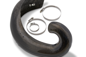 KIT CARBON PIPE GUARD 2T FMF
