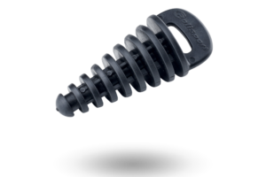 MUFFLER PLUG 2ST BLACK